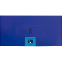 ファーストレイト ニトリルグローブV(バイオレットブル 24-6733-03 1梱(100枚入x10箱)（直送品）