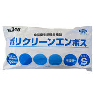 エブノ ポリクリーンエンボス袋入(半透明) 24-6742-01 1梱(100枚入x60箱)（直送品）
