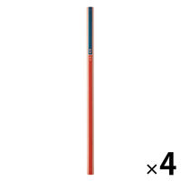 無印良品 鉛筆 赤/青 1本 1セット（4本） 良品計画