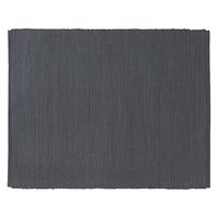 無印良品 インド綿手織ランチョンマット ダークグレー 約幅45×奥行35cm 良品計画