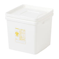 レオペール（感染性医療廃棄物容器） 黄 A0180-00199-20 1個 松吉医科器械（直送品）