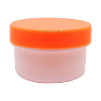 エムアイケミカル 軟膏容器プラ壷Ｎー４号（滅菌済） オレンジ 6904-10 1箱（20個×5袋入）（直送品）