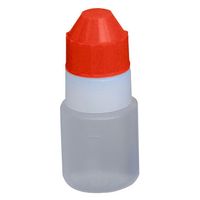 エムアイケミカル 点眼容器フレッシュ1号（滅菌済） 原色白/赤 4611 1箱（25本×10袋入）（直送品）