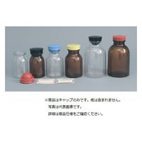エムアイケミカル 散薬瓶（ＰＣ製）透明 赤 3930 1本（直送品）