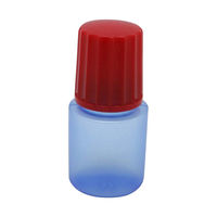 エムアイケミカル点眼容器ノーベル1号（5mL）（滅菌済） 本体色: コバルト/キャップ色:赤 4511 1箱（25本×10袋入）（直送品）