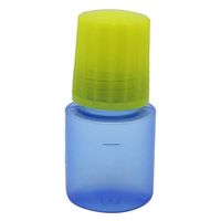 エムアイケミカル点眼容器ノーベル3号（10mL）（滅菌済） 本体色: コバルト/キャップ色:黄 4531 1箱（25本×6袋入）（直送品）