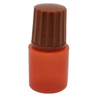 エムアイケミカル点眼容器ノーベル3号（10mL）（滅菌済） 本体色: 茶/キャップ色:こげ茶 4531 1箱（25本×6袋入）（直送品）