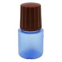 エムアイケミカル点眼容器ノーベル3号（10mL）（滅菌済） 本体色: コバルト/キャップ色:こげ茶 4531 1箱（25本×6袋入）（直送品）