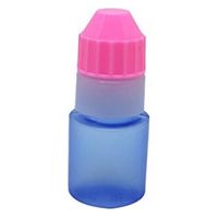 エムアイケミカル 点眼容器フレッシュ3号（10mL）（滅菌済） 本体色: コバルト/キャップ色:ピンク 4631 1箱（25本×6袋入）（直送品）