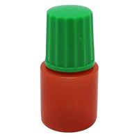 エムアイケミカル 点眼容器ノーベル3号（滅菌済） 茶/緑 4531 1箱（25本×67袋入）（直送品）
