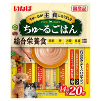 いなば ちゅーる 犬 とりささみバラエティ 総合栄養食 国産 14g×40本 1