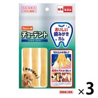 Hartz（ハーツ）チューデント SS 国産 4本入 3個 犬 おやつ デンタルケア