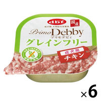 デビフ プリモデビィ グレインフリー 成犬用 チキン 国産 95g 6個 ドッグフード ウェット