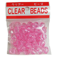 創アンド遊 クリアビーズ単色 薄ピンク CB-200-006 1セット（10袋）