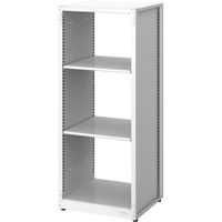 オカムラ ジャスタスラック 連結専用 3段 幅450×奥行400×高さ1100ｍｍ ホワイト 1台  オリジナル