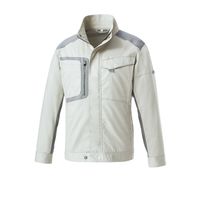 クロダルマ 夏長袖ジャンパー グレー SS 256771-42-SS 1枚（直送品）