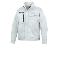 クロダルマ 長袖ジャンパー シルバー LL 32682-40-LL 1枚（直送品）