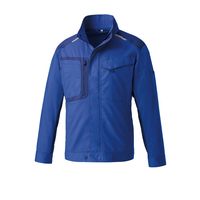 クロダルマ 夏長袖ジャンパー ブルー 5L 256771-10-5L 1枚（直送品）