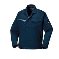 クロダルマ 夏長袖ジャンパー ネイビー 3L 256711-11-3L 1枚（直送品）