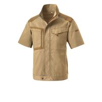 クロダルマ 半袖ジャンパー サンド L 266771-22-L 1枚（直送品）