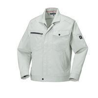 クロダルマ 夏長袖ジャンパー シルバー 5L 256711-40-5L 1枚（直送品）