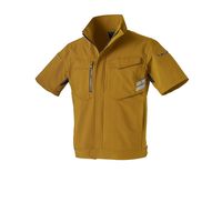 クロダルマ 半袖ジャンパー ブラウンキャメル 3L 266801-61-3L 1枚（直送品）