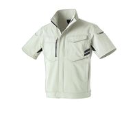 クロダルマ 半袖ジャンパー シルバー SS 266801-40-SS 1枚（直送品）