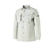 クロダルマ 長袖シャツ シルバー LL 25680-40-LL 1枚（直送品）