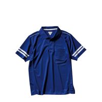 クロダルマ JIS T8118適合静電気防止半袖ポロシャツ ブルー S 26474-10-S 1枚（直送品）