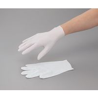 アズワン サニーフーズニトリル手袋エコノミー 白 L 100枚入 2-4173-21 1箱(100枚)（直送品）