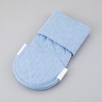 アズワン まもっ茶手(抜管防止ミトン)小児用 キルティング・ブルー 8-8945-33 1枚（直送品）