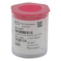 PTFEメンブレン・アクロディスク・シリンジフィルター 13mm 0.2μm メイルスリップルアー仕様 300個 4423 1箱(300個)（直送品）