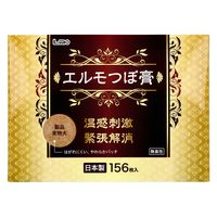 エルモつぼ膏 無臭性 156枚入 4955574817515 1箱(156枚入)×6セット 日進医療器（直送品）