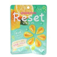 UHA味覚糖 機能性表示食品リセットレモングミ 4902750709799 40g×20個（直送品）