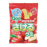 UHA味覚糖 さけるグミ　Ｑｏｏ　りんご 4902750746473 7枚×20個（直送品）