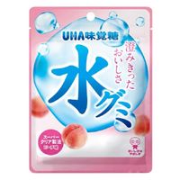 UHA味覚糖 水グミ　ピーチ味 4902750735668 40g×20個（直送品）