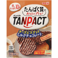 明治 タンパクト　チーズビスミルクチョコ 4902777089188 12枚×5個（直送品）
