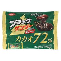 有楽製菓 ブラックサンダーミニバーカカオ７２％ 4903032242294 143g×12個（直送品）