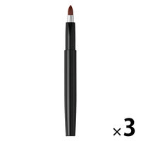 HC3749 cuスライドリップブラシ 先丸 3個 貝印