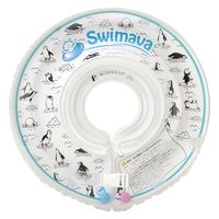 Swimava スイマーバ うきわ首リング モノトーンペンギン 1個