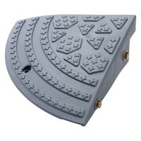 樹脂製 段差プレート コーナー 長さ 26.5cm×奥行 26.5cm×高さ9.5cm 1セット（4個） 現場のチカラ オリジナル