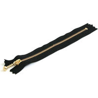 YKK Y.K.K 玉付ファスナー 40cm 10本入 黒 3G40-580 1セット(10本入/5袋セッ（直送品）