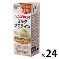 ALPRON ミルクプロテイン ミルクティー風味 200ml 24個 アルプロン