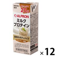 ALPRON ミルクプロテイン ミルクティー風味 200ml 12個 アルプロン