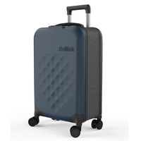 アントレックス Flex 360 畳める スーツケース 40L ブルー 850031170674 1個（直送品）