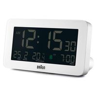 BRAUN ブラウン 置き時計 Digital Alarm Clock BC10W 1個（直送品）