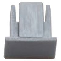 福井金属工芸　3611　ピクチャーレール　C-11型用プラスチックストッパー　シルバー　1個（直送品）