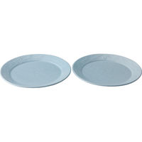 不二商店 波佐見焼 青白磁凛水 唐草紋 組大皿 004-652M 1箱（直送品）