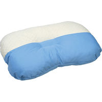 西川 低反発ウレタンチップ入り枕 ブルー 0683700242 1袋（直送品）