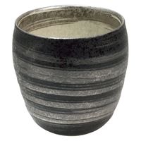 西日本陶器 有田焼 陶悦窯 焼酎カップ 銀色刷毛 1箱（直送品）